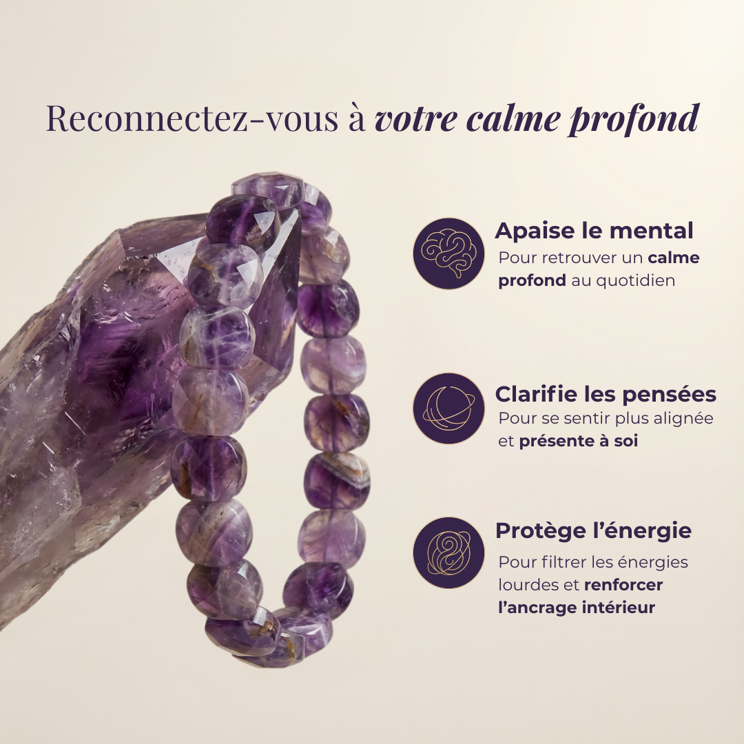 Serenity|L’Améthyste pour apaiser le mental